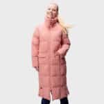 Halti Penger W puffer coat, Rose Dawn
