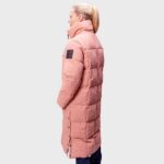 Halti Penger W puffer coat, Rose Dawn