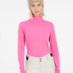 Protest REFABRIZ 1/4 zip top, Foxy Pink