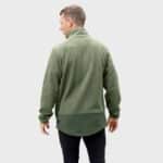 Halti Synkas M fleece jacket, Four Leaf Clover Green