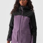 4F TECHNICAL JACKET, DARK VIOLET