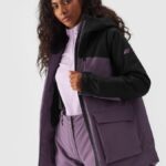 4F TECHNICAL JACKET, DARK VIOLET