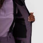 4F TECHNICAL JACKET, DARK VIOLET