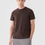 4F TSHIRT, DARK BROWN