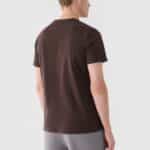 4F TSHIRT, DARK BROWN