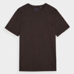 4F TSHIRT, DARK BROWN