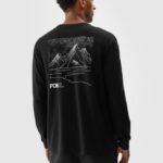 4F LONGSLEEVE, DEEP BLACK