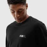 4F LONGSLEEVE, DEEP BLACK