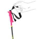 Leki Racing Kids, neonpink-black-neonyellow