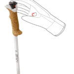 Leki Stella S, white-silver-whitegold