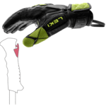 Leki cimdi HS WCR Venom DH 3D, blk/ice l