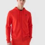4F SWEATSHIRT, BURGUNDY