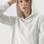 4F SWEATSHIRT, COLD LIGHT GREY MELANGE