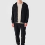 4F SWEATSHIRT, DEEP BLACK