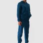 4F SWEATSHIRT, TEAL