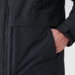 4F TECHNICAL JACKET, DEEP BLACK/563