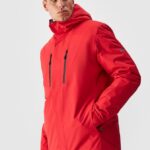 4F TECHNICAL JACKET, RED