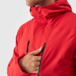 4F TECHNICAL JACKET, RED