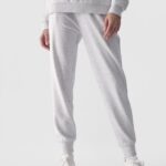 4F TROUSERS, COLD LIGHT GREY MELANGE
