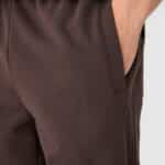 4F TROUSERS, DARK BROWN