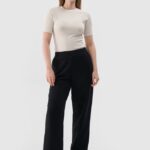 4F TROUSERS, DEEP BLACK/0839