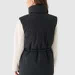4F VEST JACKET, DEEP BLACK/135