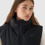 4F VEST JACKET, DEEP BLACK/135