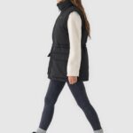 4F VEST JACKET, DEEP BLACK/135