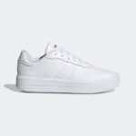 Adidas COURT PLATFORM FTWWHT/FTWWHT/CBLACK