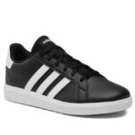 Adidas GRAND COURT 2.0 K CBLACK/FTWWH