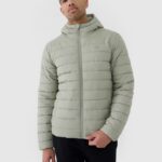 4F DOWN JACKET, OLIVE