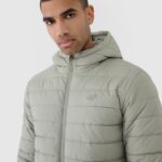 4F DOWN JACKET, OLIVE