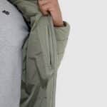 4F DOWN JACKET, OLIVE