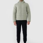 4F DOWN JACKET, OLIVE