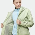 Halti Forter W DX shell jacket, Smoke Green