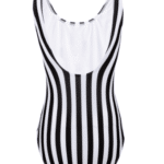 Speedo Minnie Placement U Back AF, Black/White