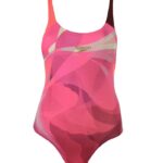 Speedo Placement Leaderback AF, purple/pink