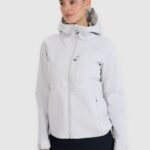 4F SOFTSHELL JACKET, COLD LIGHT GREY