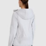 4F SOFTSHELL JACKET, COLD LIGHT GREY