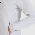 4F SOFTSHELL JACKET, COLD LIGHT GREY