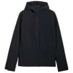 4F SOFTSHELL JACKET, DEEP BLACK