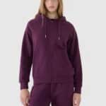 4F SWEATSHIRT, DARK VIOLET