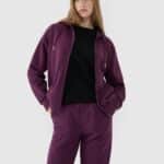 4F SWEATSHIRT, DARK VIOLET