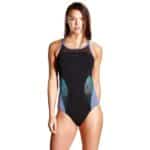 Speedo Speedo Fit Splice Xback, black / grey