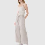 4F TROUSERS, BEIGE/1012