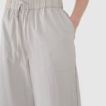 4F TROUSERS, BEIGE/1012