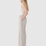 4F TROUSERS, BEIGE/1012