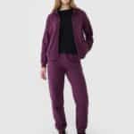 4F TROUSERS, DARK VIOLET/1013