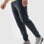 4F TROUSERS FNK, ANTHRACITE MELANGE/835