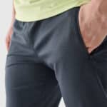 4F TROUSERS FNK, ANTHRACITE MELANGE/835